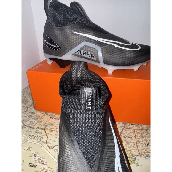 Nike Alpha Menace Elite 3 Football Cleats Size 13 Flyknit Elite Speed CT6648NEW - Picture 9 of 11